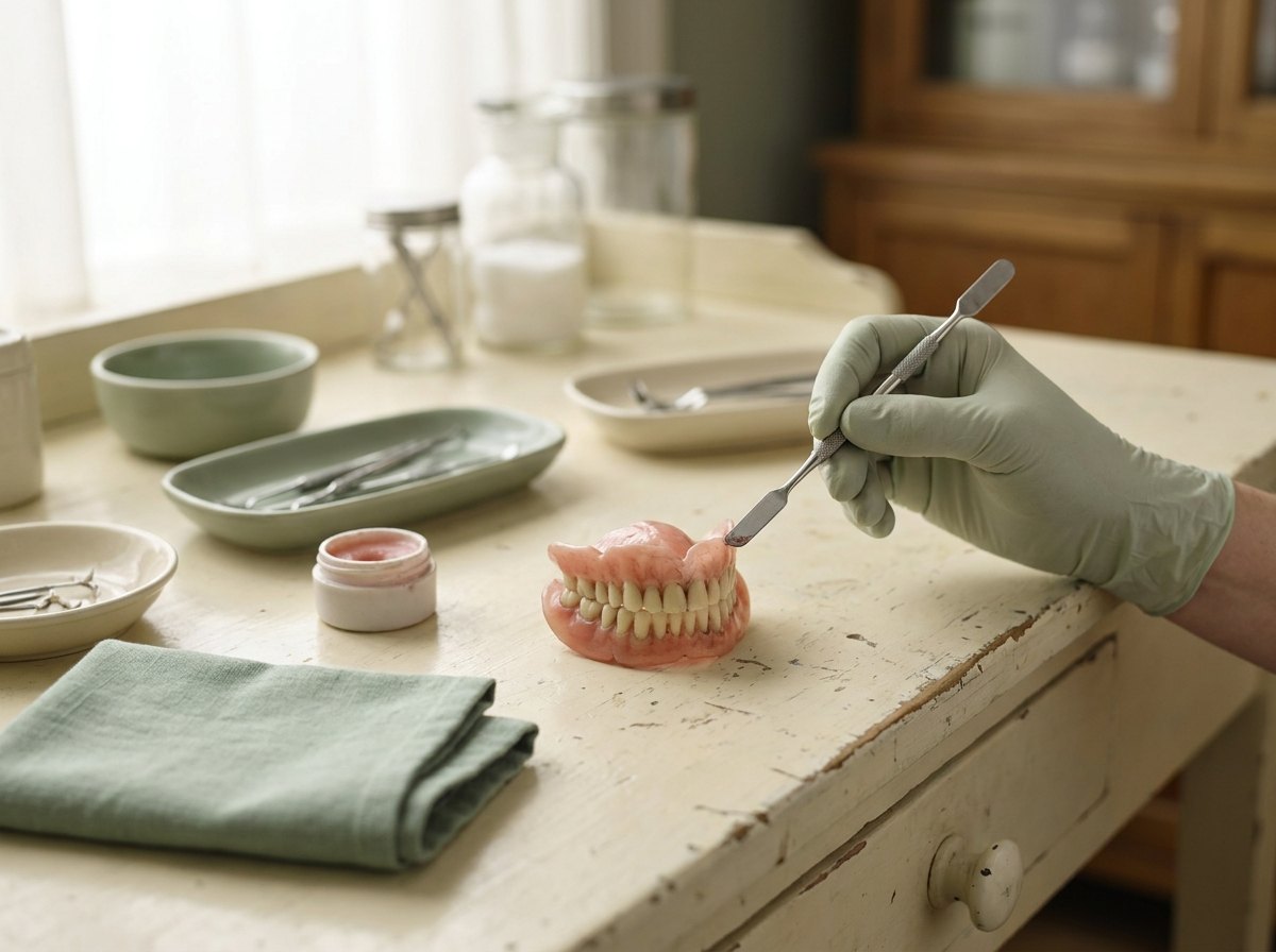 Restore the fit of an existing denture